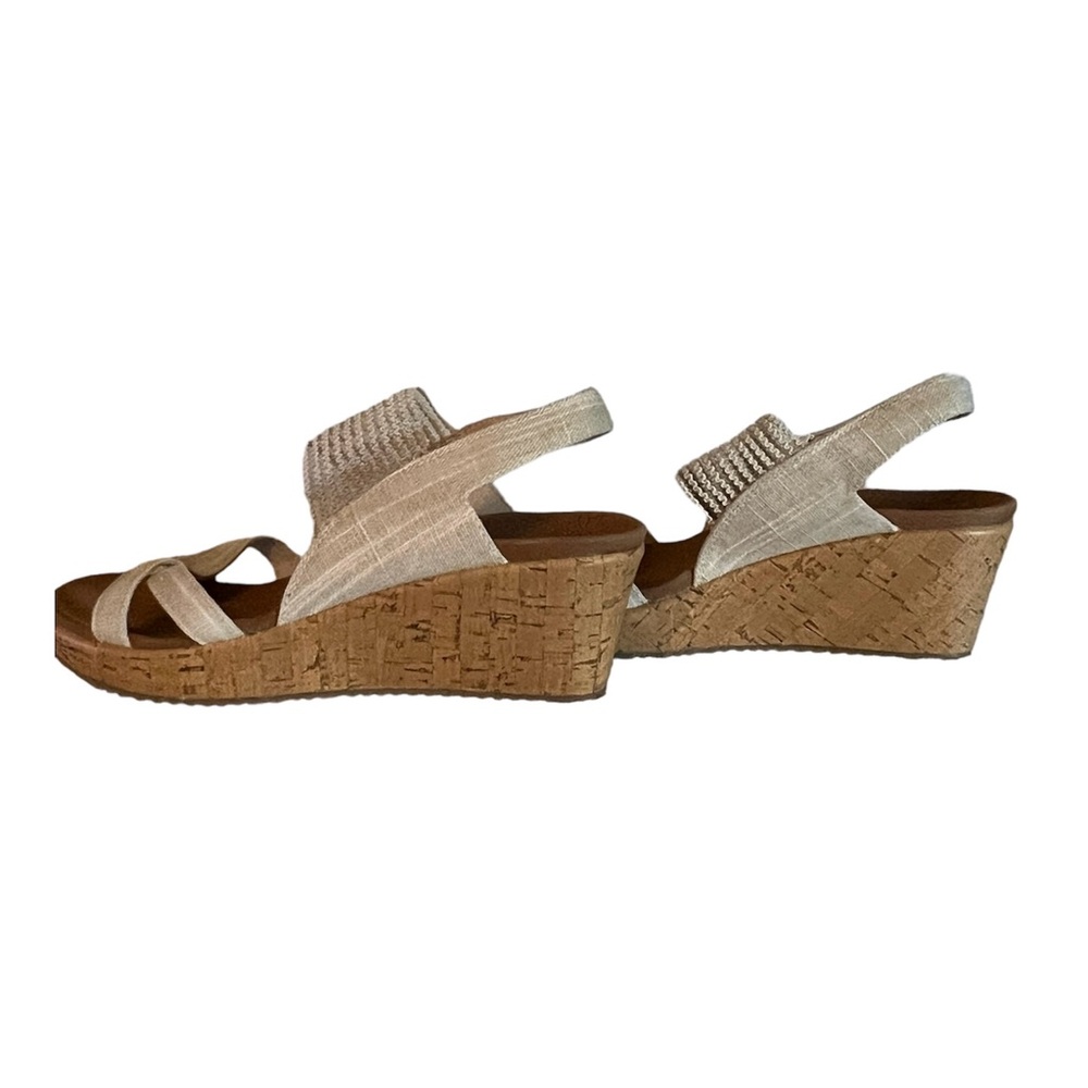 Skechers Beige and Brown Sandals - Picture 3 of 7